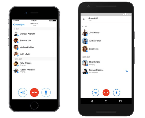 Facebook Messenger Now Supports Group Calls With Up To 50 Recipients ...